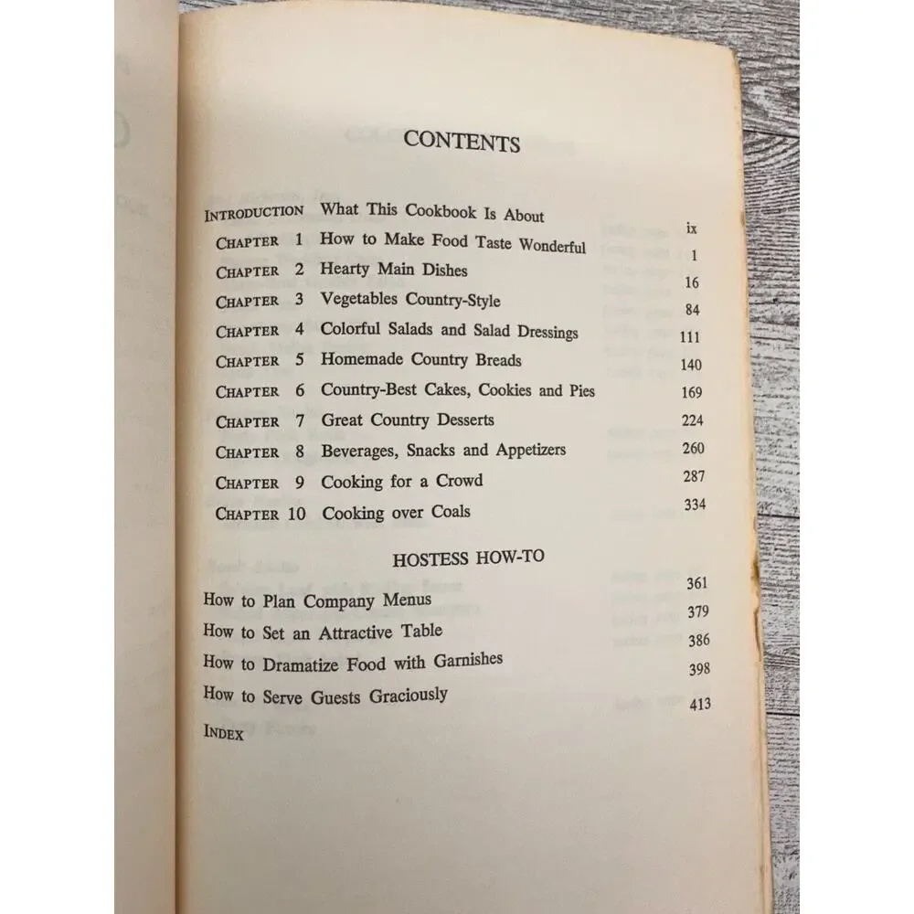 Vintage‎ 1968 Farm Journal's Cooking for Company Cookbook Recipes HCDJ
